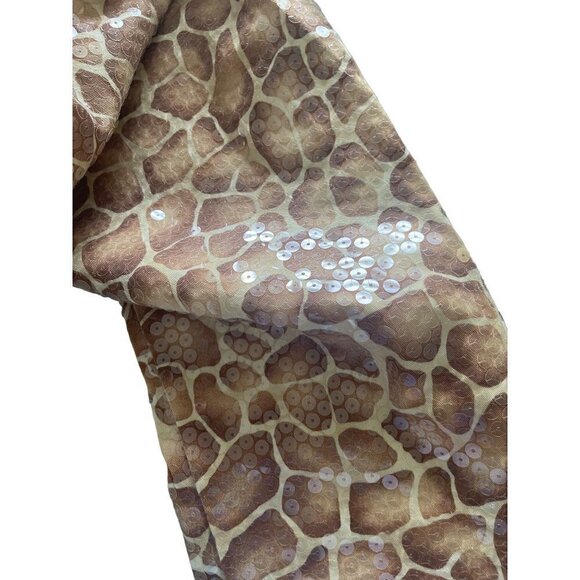cache womens vintage pants vintage python print size 4 - Picture 1 of 13